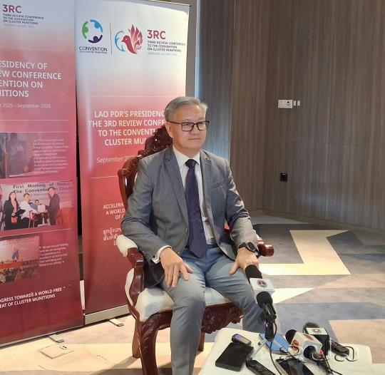 Laos Ready to Host 3rd Meeting of Convention on Cluster Munitions
